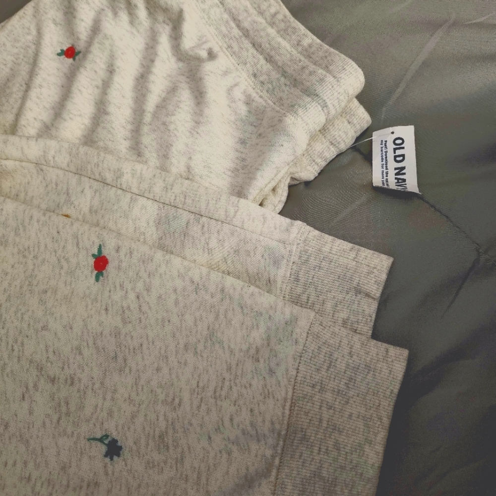 Floral Old Navy Sweat Pants